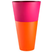 Maceta Tokyo - Naranja / Fucsia - D.50 A.80 cm